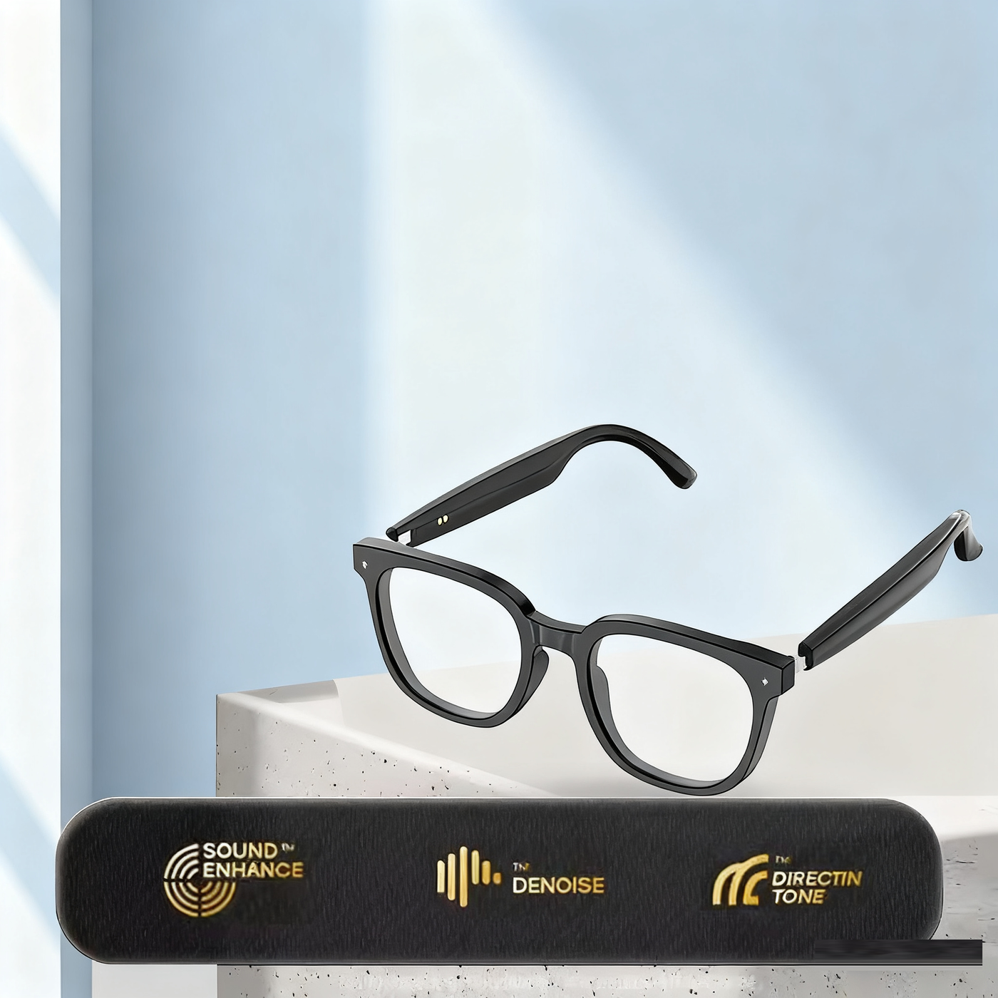 AI Intelligent Translation Wireless Bluetooth Glasses Earphones 75 Language Conference Simultaneous Interpretation