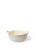 Blue Amari Fruit Bowl by Korissa, a stylish storage container with a smooth, rounded design perfect for fruit display or kitchen storage.
