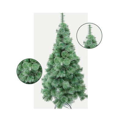 PARTYGO Green Snowflake Pine Needle 210cm Cavira