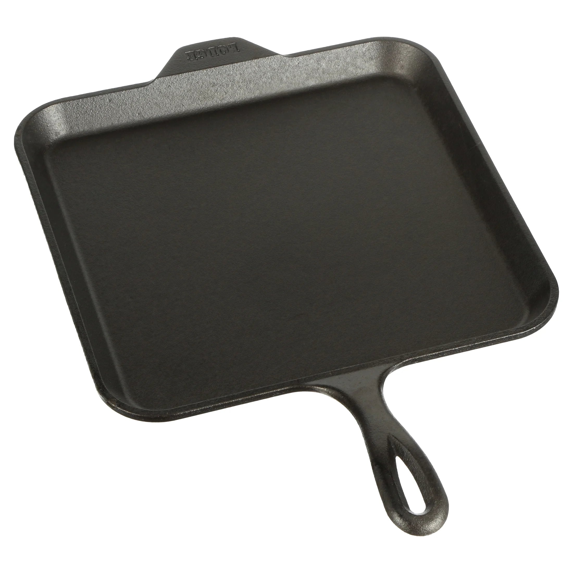 Pre-Seasoned Cast Iron Square Griddle Pan – Heavy Duty Stove & Grill Cooking Pan