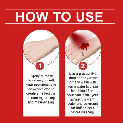 Plasma Spray Halloween Vampire Holiday Party Spoofing Costume Party Props