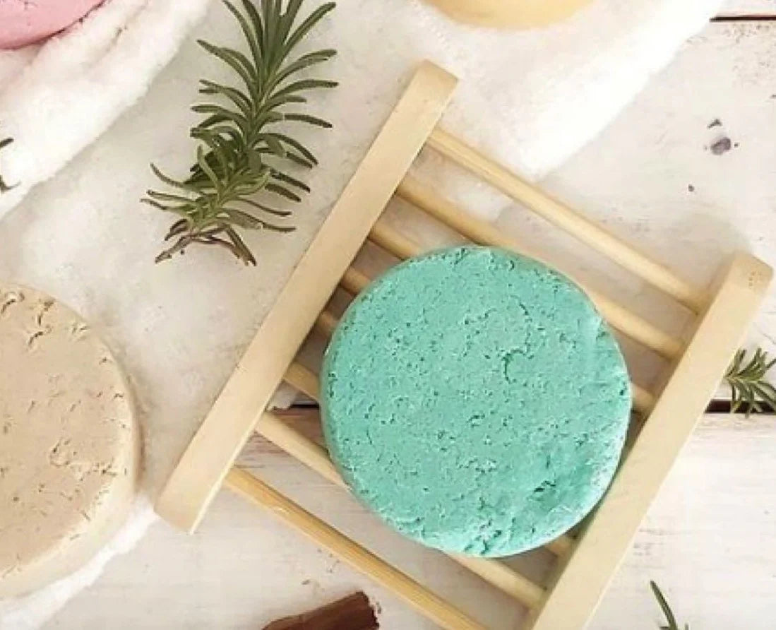 Natural Bamboo Soap Dish – Eco Friendly Bathroom Soap Holder & Drain Tray