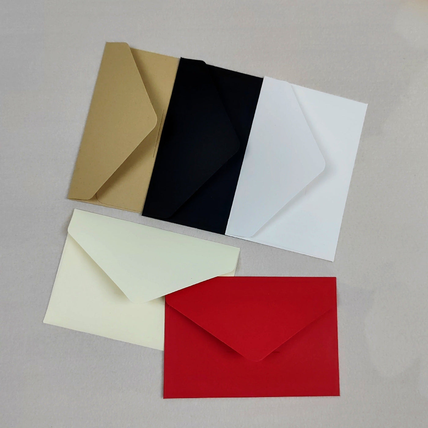 Kraft Paper Mini Envelope Blank Simple Greeting Card Invitation Envelope Bag Cavira