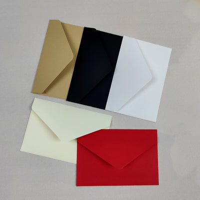 Kraft Paper Mini Envelope Blank Simple Greeting Card Invitation Envelope Bag Cavira