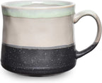 Large Matte Ceramic Coffee & Tea Mug 21oz | Modern Minimalist Drinkware | Cavira