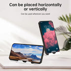Adjustable Universal Phone & Tablet Stand – Portable Multicolor Plastic Holder