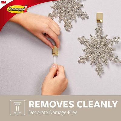 Designer Hooks, Medium, Brushed Nickel, 3-Hooks (17081BN-3ES), Great for Dorm Decor - GG store