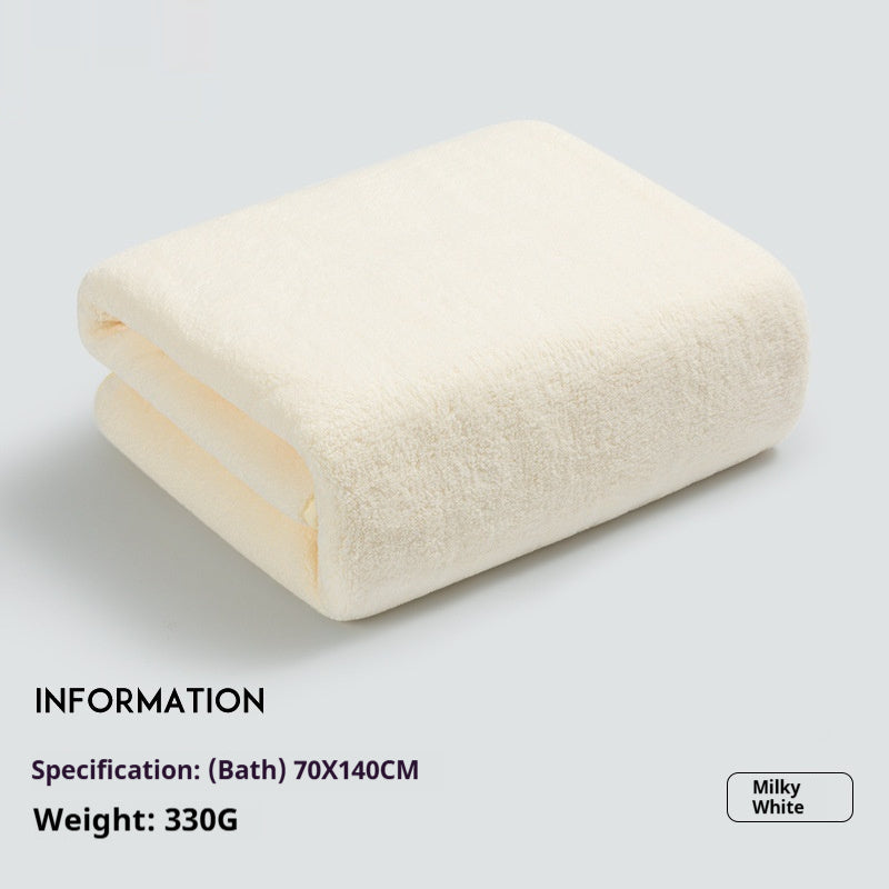 Baby's Bath Towel Newborn Super Soft Non-gauze No Lint