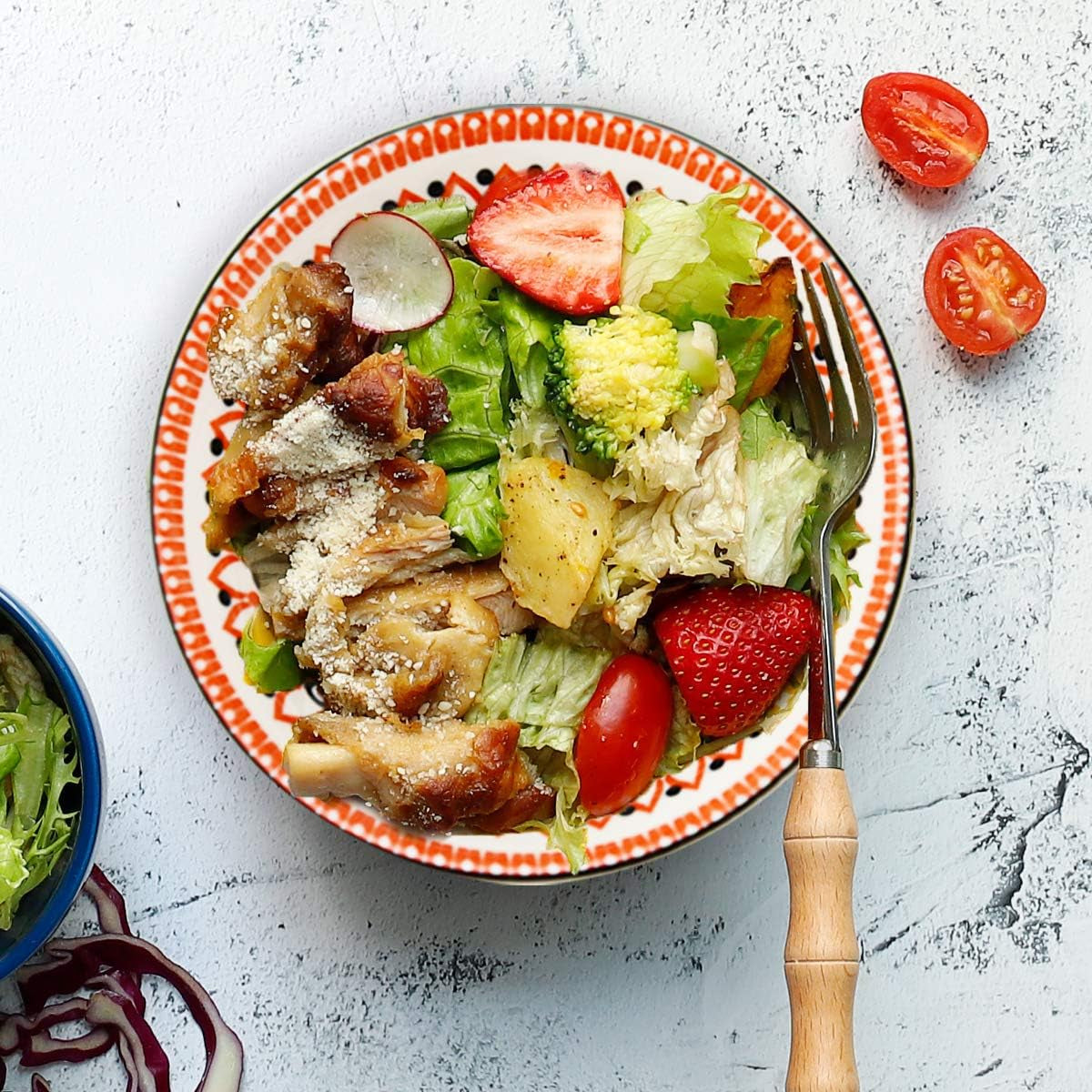 Versatile 8 Pack Small Ceramic Bowls - Perfect for Soup, Salad, Pasta, Desserts & More! 4.75 Inch Diameter, 10 oz Capacity