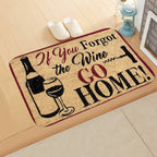Printed flannel doormat and anti-slip floor mat with patterned design, 40x60cm, featuring one of Cavira's 13 decorative rug styles.