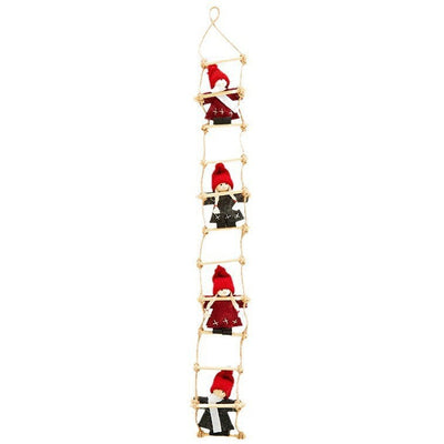 Christmas Santa Claus Doll Ornament DIY Christmas Decoration Tree Hanging Decor Wholesale