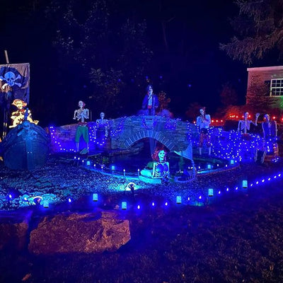 Transform Your Space with Upgraded LED Flame Light Bulbs - 4 Flickering Modes for Halloween & Parties (2 Pack)