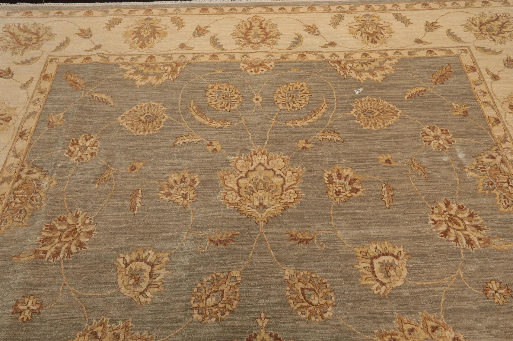 Hand Knotted Wool Oriental Area Rug – Traditional Living Room Carpet