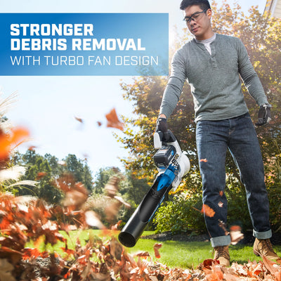 Powerful 40V Cordless Brushless Blower - Battery Sold Separately