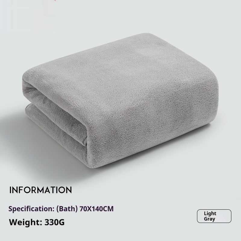 Baby's Bath Towel Newborn Super Soft Non-gauze No Lint