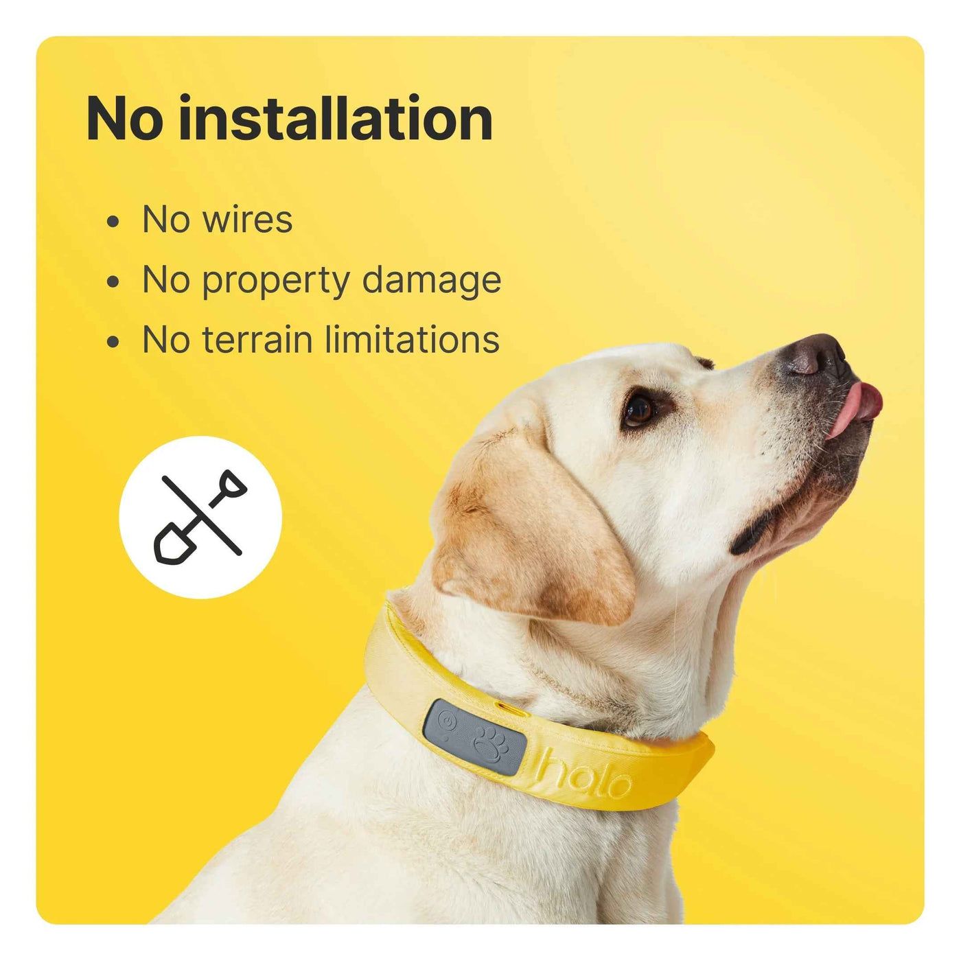 Wireless GPS Dog Fence and Training Collar for Medium to Large Dogs - Sunburst with Real-Time Tracking - GG store