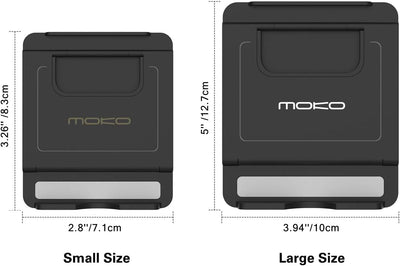 Premium Foldable Phone/Tablet Stand - Universal Compatibility for iPhone 14/15/16/17 Series - Sleek Black Design