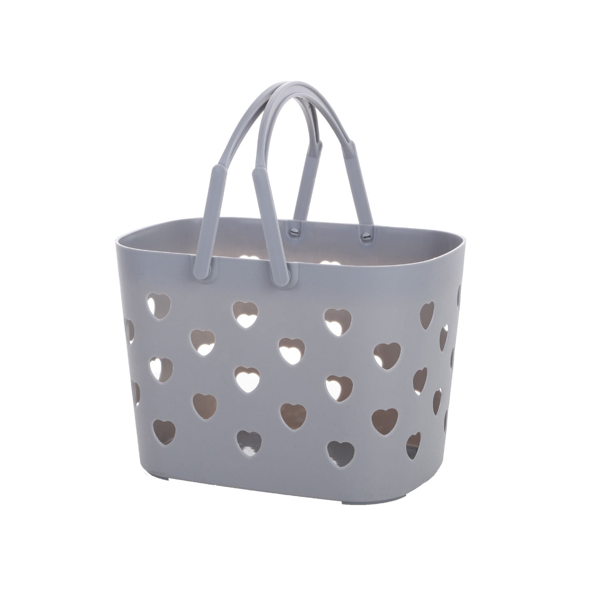 Portable hollow PP plastic bath and storage basket by Cavira, in four colors, ideal for toiletries and laundry organization.