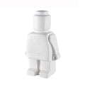 Cavira Lego Resin Vase for home decor, minimalist dried flower vase on a shelf, modern creative design for living room or desk styling