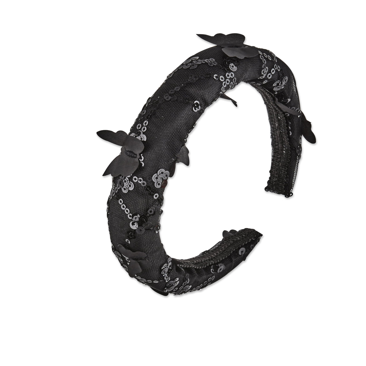 Sparkling Butterfly Glamoween Sequin Headband - Perfect for Halloween!