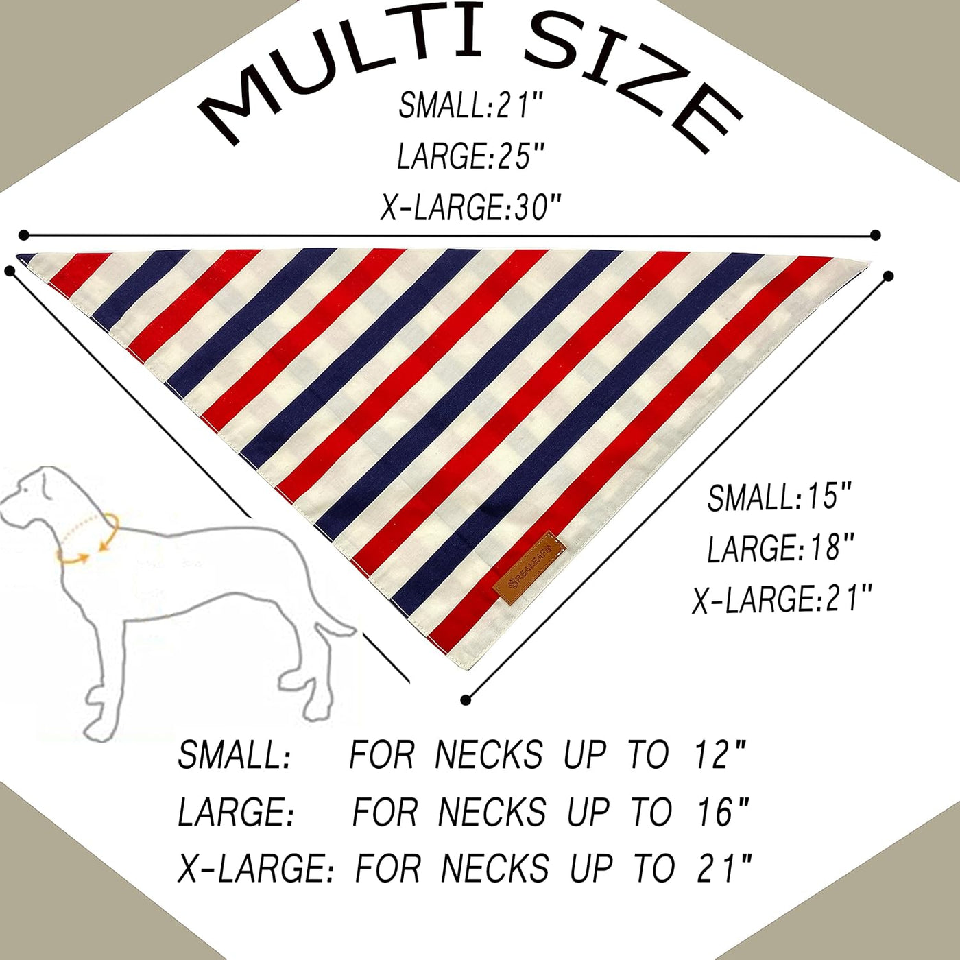 Festive 4th of July Reversible Dog Bandanas - 2 Pack of Patriotic American Flag Scarves for Small & Medium Dogs, Durable & Stylish!