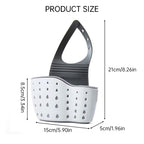 A handy kitchen accessory as sink drainer, multi - functional organizer for countertop dishes, sponges.