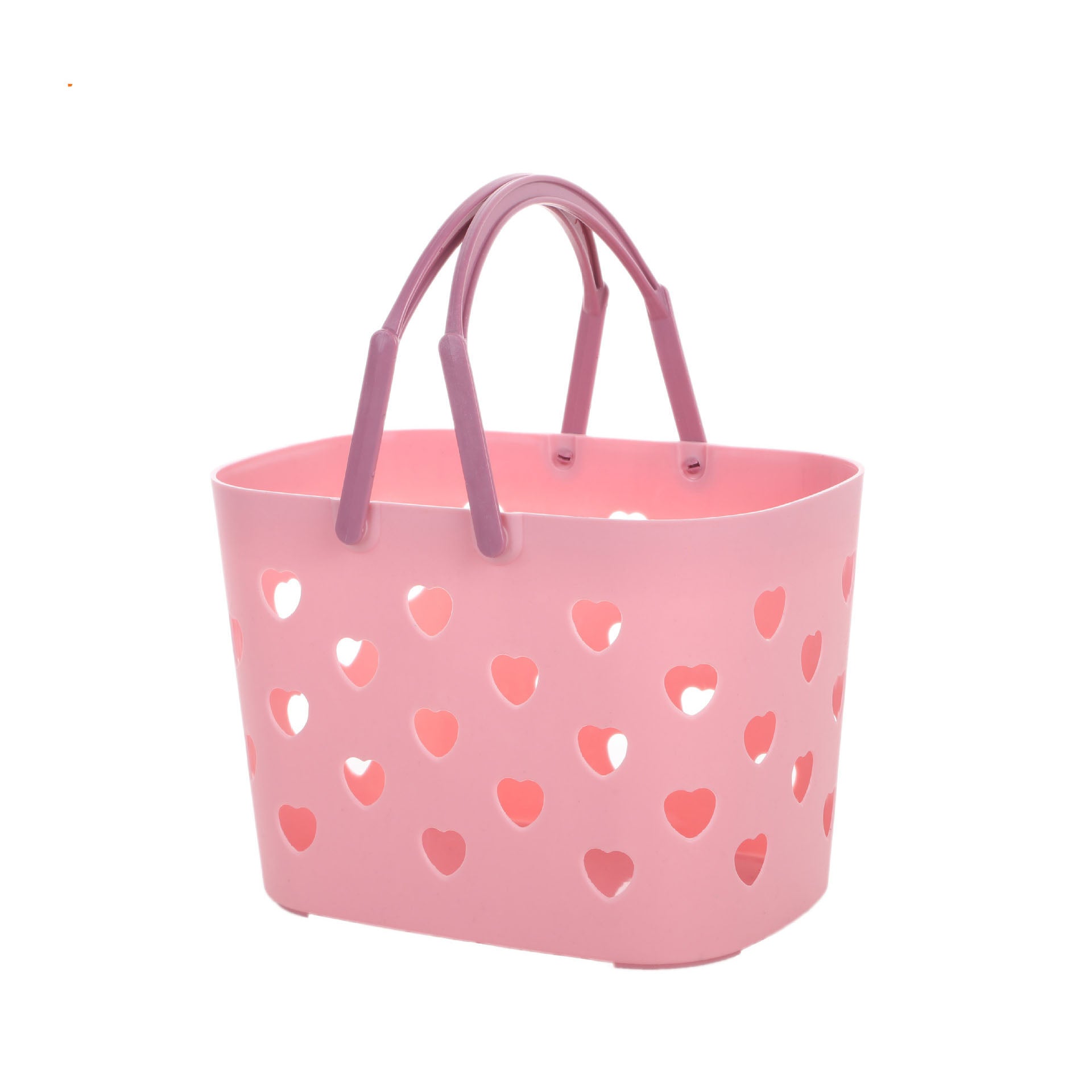 Cavira portable hollow bath and storage basket made of PP plastic, in four colors, used for toiletries and laundry organization.