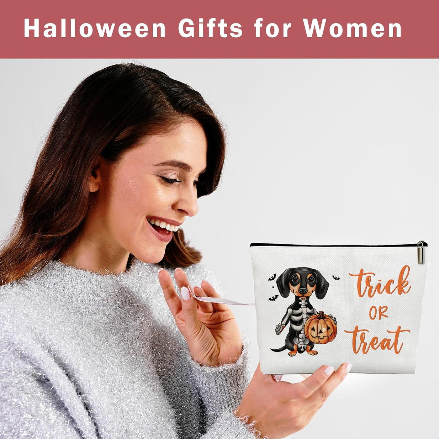 Charming Dachshund Makeup Bag - Perfect Thanksgiving & Birthday Gift for Dog Lovers!