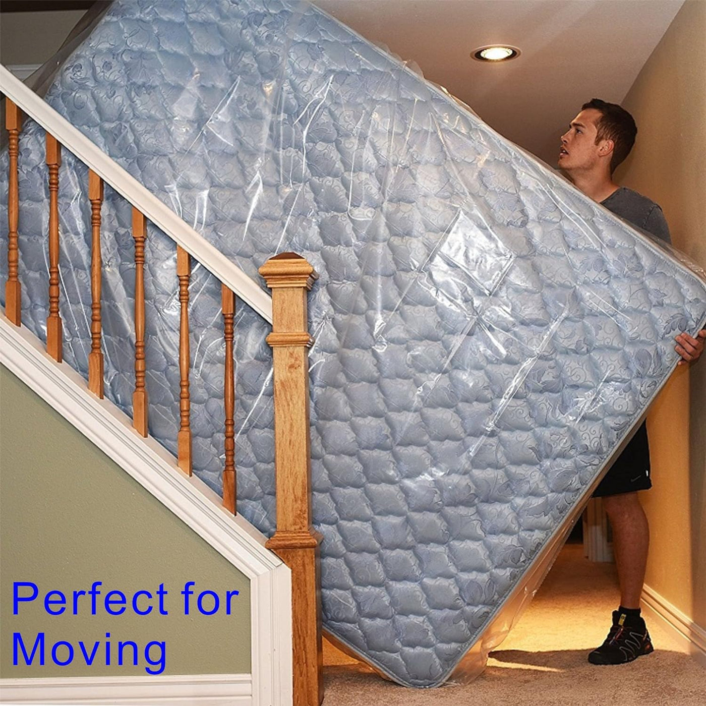 Ultimate 2 Pack Mattress Bags for Easy Moving & Storage - Perfect Fit for Twin/Full Size Mattresses!