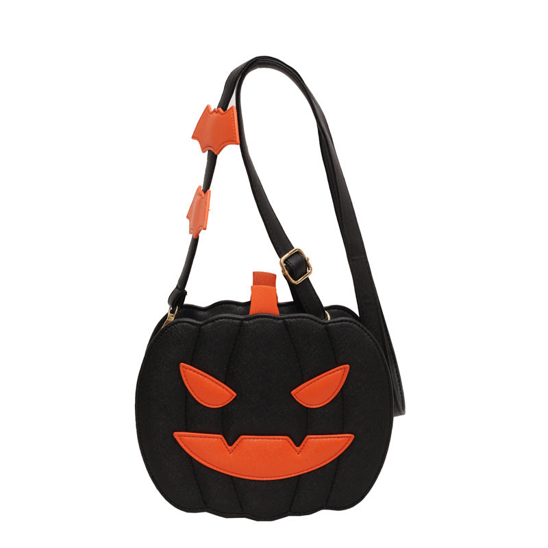 Halloween funny pumpkin bag and shoulder bag crossbody bag