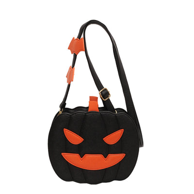 Halloween funny pumpkin bag and shoulder bag crossbody bag
