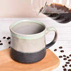 Large Matte Ceramic Coffee & Tea Mug 21oz | Modern Minimalist Drinkware | Cavira