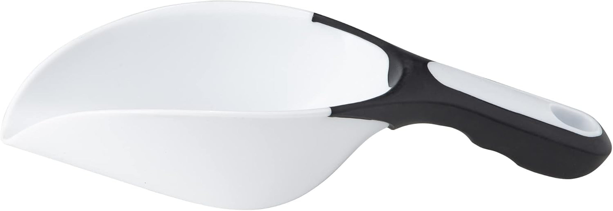 White Plastic Scoop of 1 Cup, for home and garden use Default Title