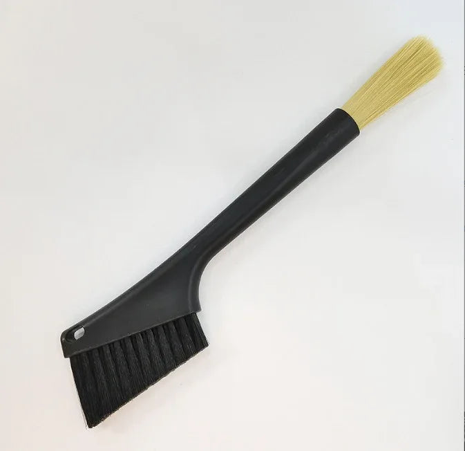 Bean grinder cleaning brush coffee machine brush dual head brush coffee shop bar counter brush coffee machine brush - Cavira