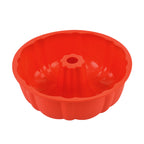 10-Inch Silicone Bundt Cake Pan - Non-Stick Baking Mold for Cakes & Desserts - Cavira