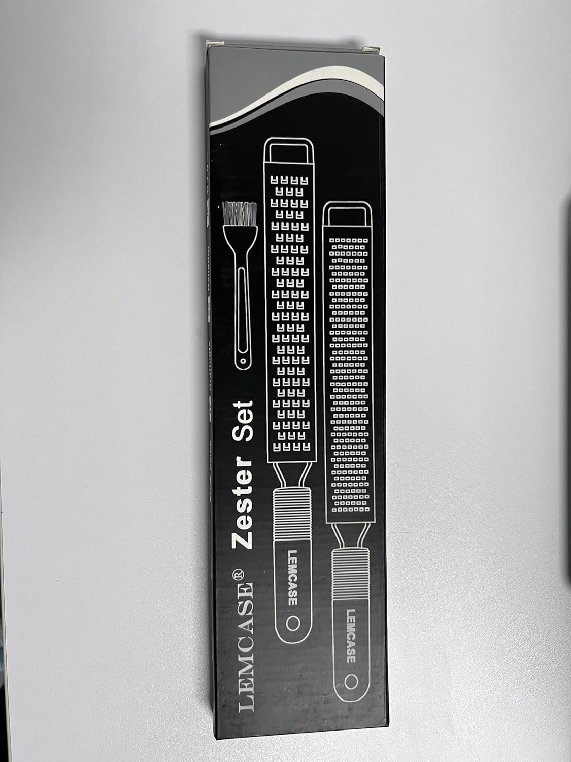 Ultimate Lemon Zester & Cheese Grater Set - Versatile Kitchen Tool for Citrus, Parmesan, Chocolate & More - Ergonomic Silicone Handle & Durable Stainless Steel Blades - Red (2 Piece Set)