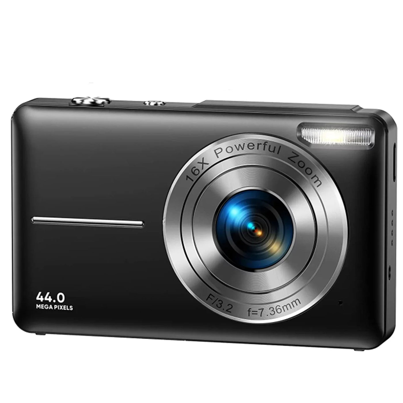 1080P 44MP Compact Digital Camera – 16X Zoom, Portable Point & Shoot - GG store