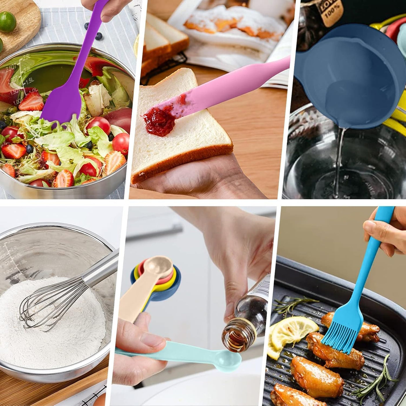 19-Piece Stainless Steel Mixing Bowls Set with Airtight Colorful Lids - Extra Deep, BPA Free, Ideal for Mixing & Serving