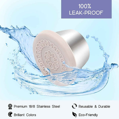 8 Pack Salad Dressing Containers - 2.4Oz Leakproof Small Condiment Cups with Silicone Lids, Reusable Stainless Steel for Bento Box, Picnic, and Travel - GG store