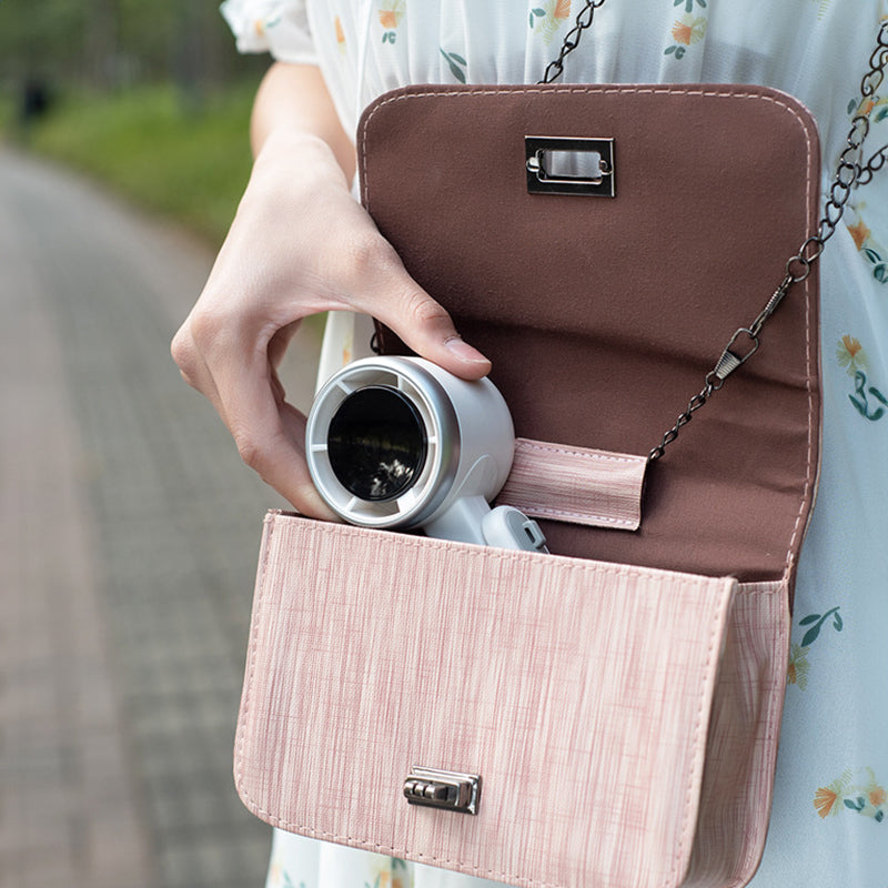 2025 Foldable Neck Fan – Portable, High-Power, USB Rechargeable - GG store