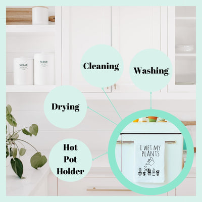 Fold in the Cheese Funny Dish Towel - Perfect Farmhouse Kitchen Decor & Housewarming Gift (Gray)