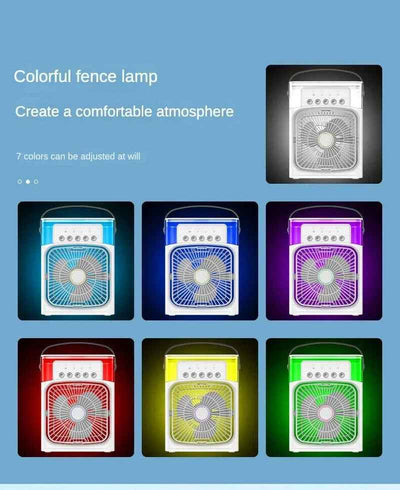 Portable Air Conditioner Fan - Small Household Air Cooler Humidifier for Hydrocooling - GG store