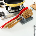 Eprolo spoon pot lid shelf mounted on kitchen wall holding pot lids and utensils for organized cooking storage