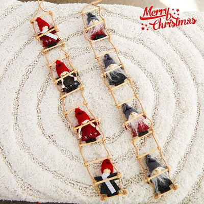 Christmas Santa Claus Doll Ornament DIY Christmas Decoration Tree Hanging Decor Wholesale