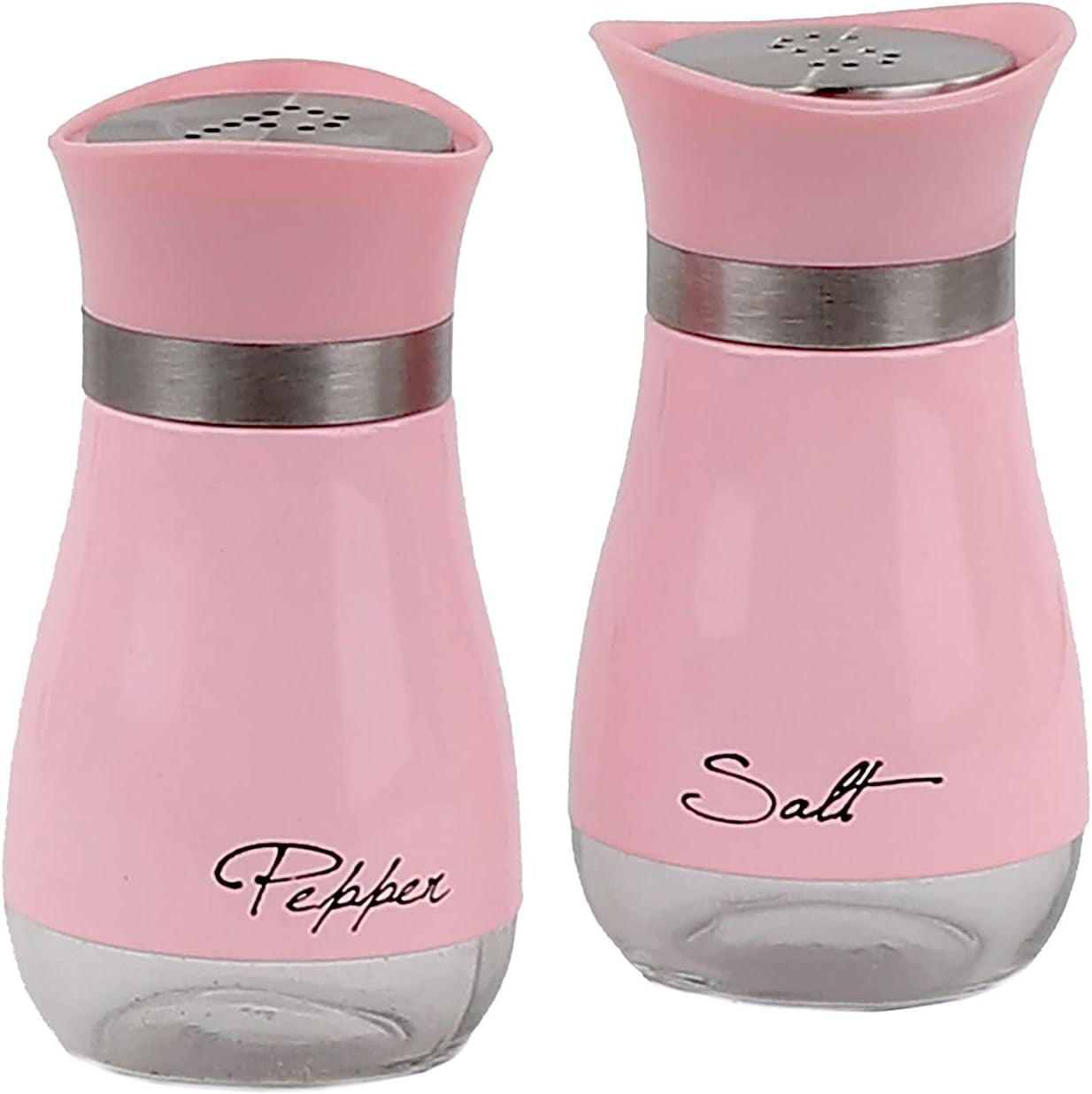 Chic Pink Salt & Pepper Shakers - Essential Kitchen Additions!