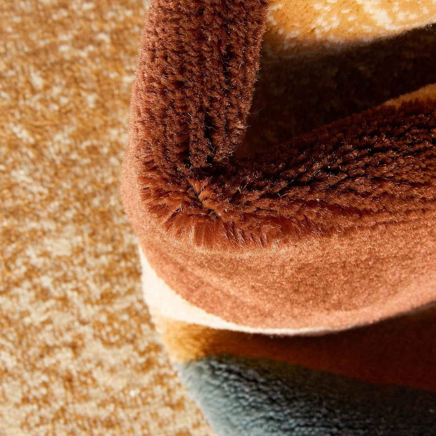 Barclay Arcs & Shapes Ivory Geometric Area Rug 5'3" x 7'3" for Modern Living Room Design - GG store