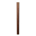 Cavira solid wood wall hanging vase with glass insert for hydroponic plants, ideal for living room or bedroom decor.