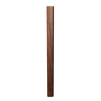 Cavira solid wood wall hanging vase with glass insert for hydroponic plants, ideal for living room or bedroom decor.