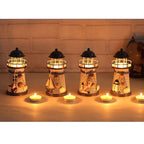 Handcrafted iron Mediterranean-style hanging candle holder with intricate design, ideal for home, wedding, and party decor.