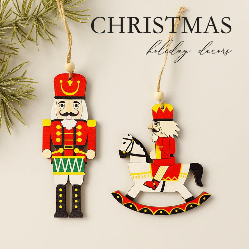 Reindeer Snowman Christmas Decorations Snowflake Santa Claus Tree Ornaments Wholesale Christmas Tree Decorations eprolo